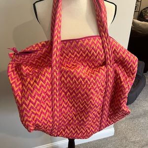 Vera Bradley Pink and Orange Bag.